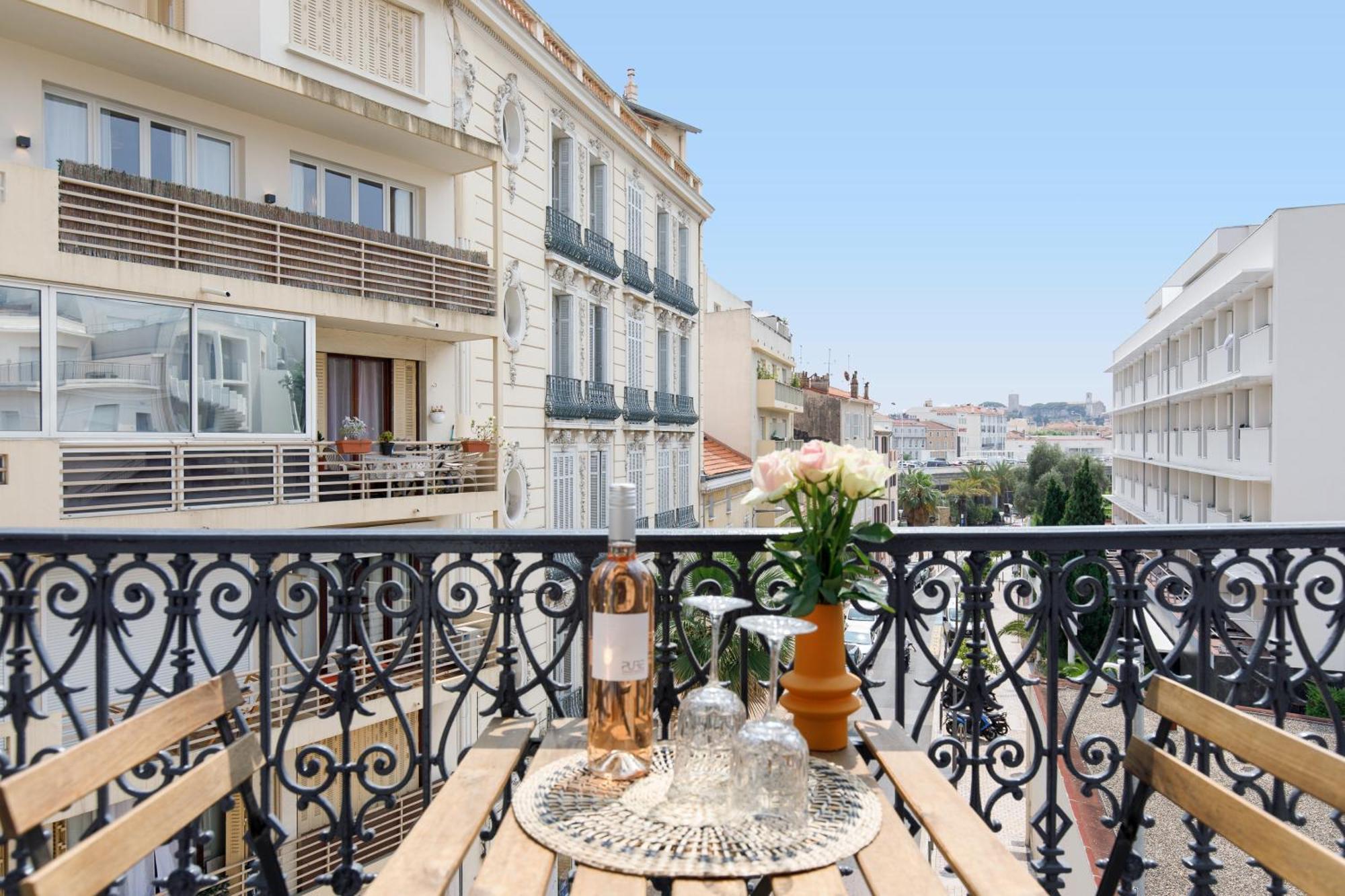 Comfortable Studio W Balcony Cannes Center Tgv 外观 照片